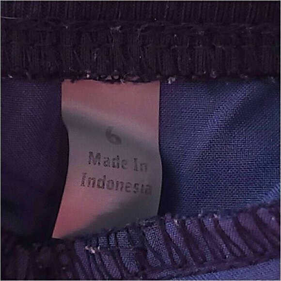 Athleta Midtown Pants Blue 6 Ankle Drawstring Pull On - Picture 4 of 4